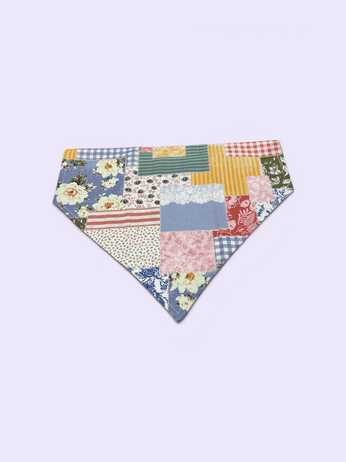 Dog Bandana - Over the Collar - Picnic Patchwork